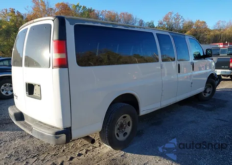 2007 Chevrolet Express Ls from USA, damaged, VIN 1GAHG39U571243354